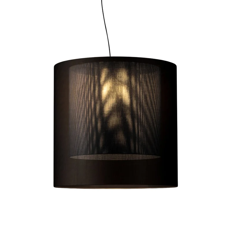 Santa & Cole Moaré with Inner Shade Pendant Lamp