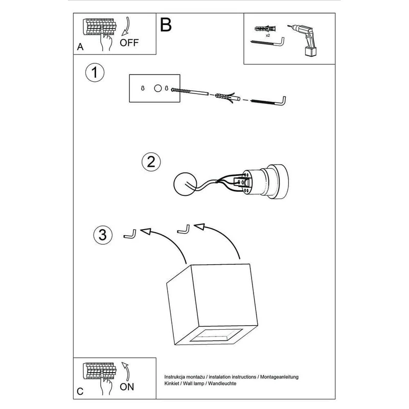 Applique Ceramique Blanche