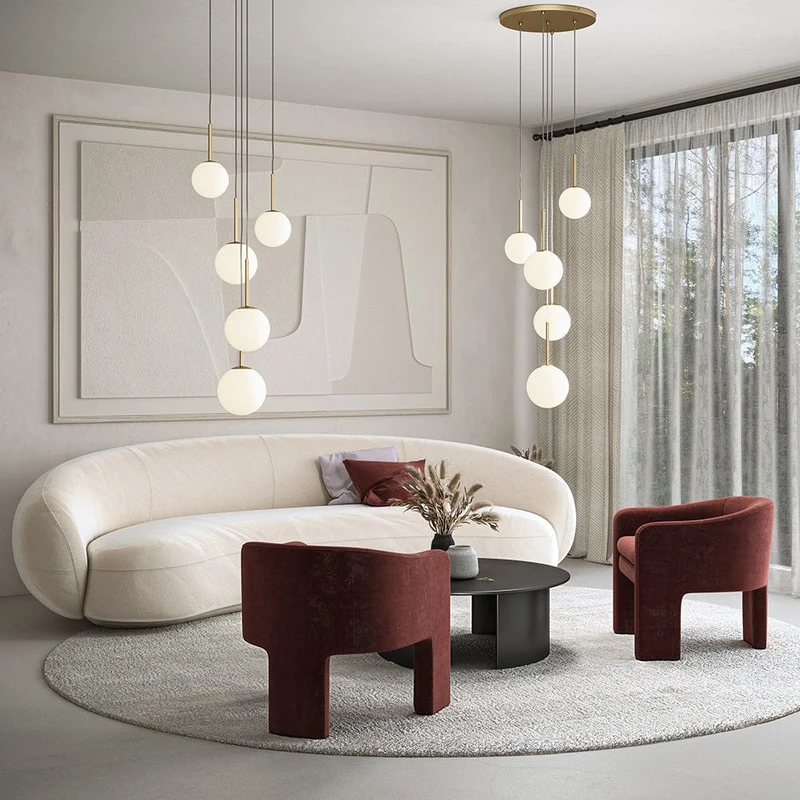 Suspension Boules Multiples