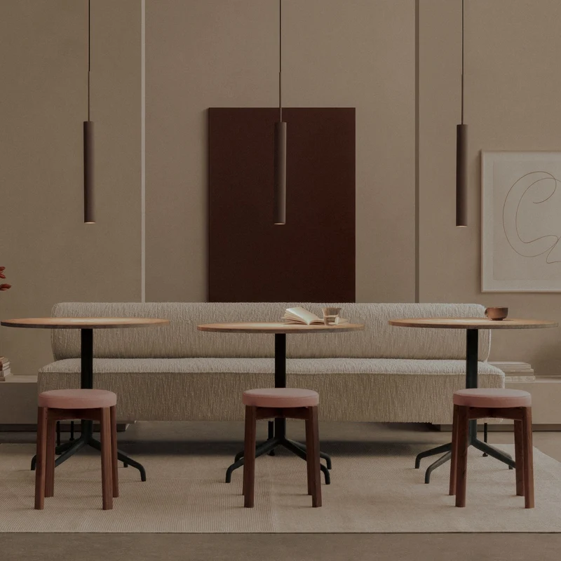 Audo Copenhagen Harbour Column Dining Table