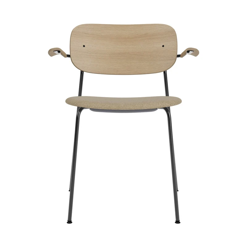 Audo Copenhagen Co Dining Chair Upholstered Seat with Armrests
