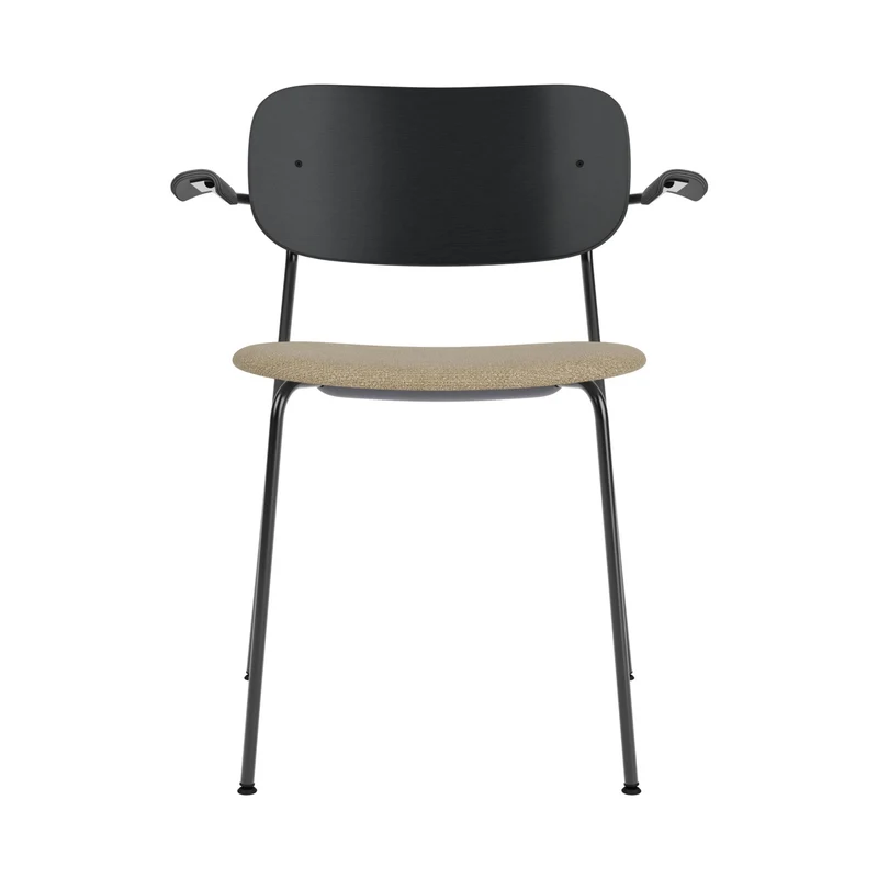 Audo Copenhagen Co Dining Chair Upholstered Seat with Armrests