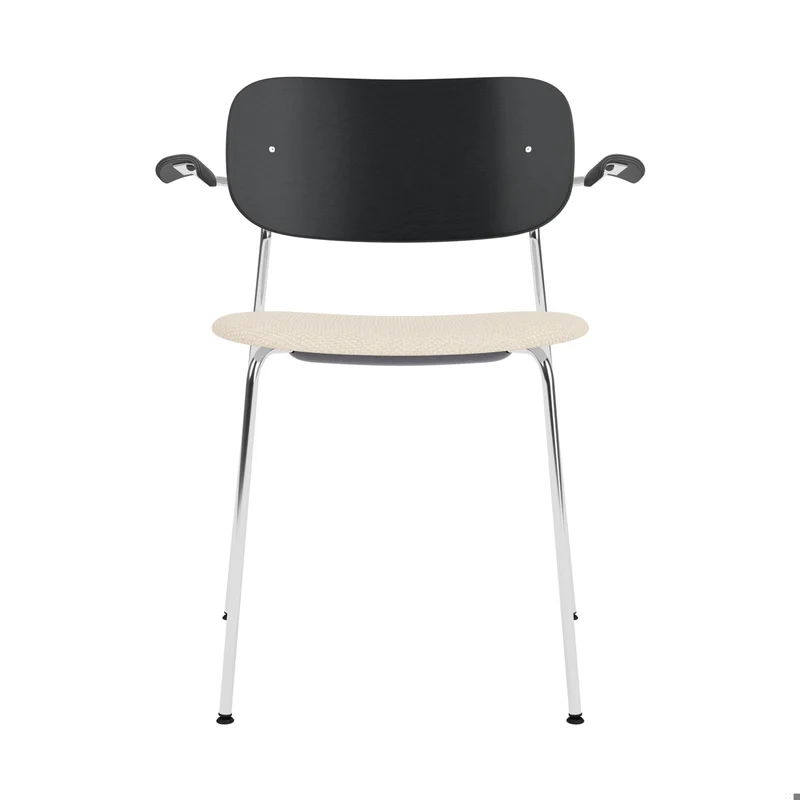 Audo Copenhagen Co Dining Chair Upholstered Seat with Armrests