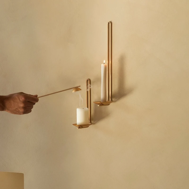 Audo Copenhagen Clip Wall Candle Holder