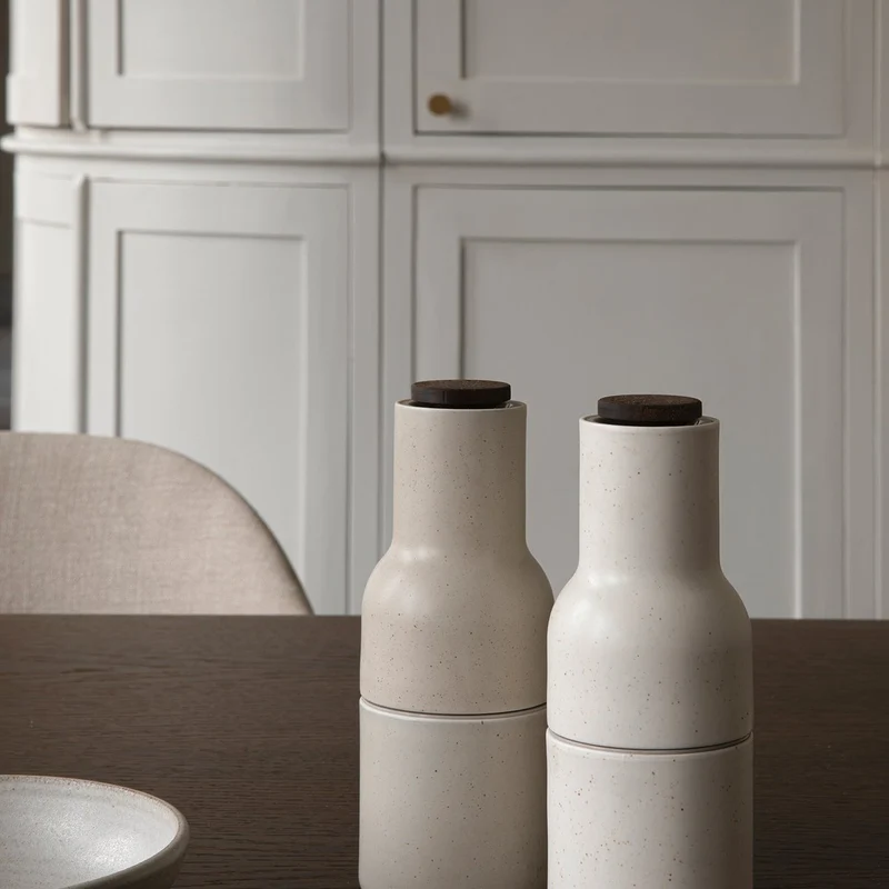 Audo Copenhagen Bottle Grinder Ceramic Set of 2