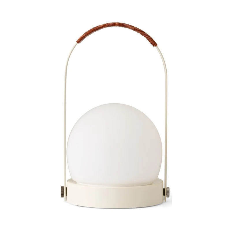 Audo Copenhagen Carrie Leather Handle Portable Lamp