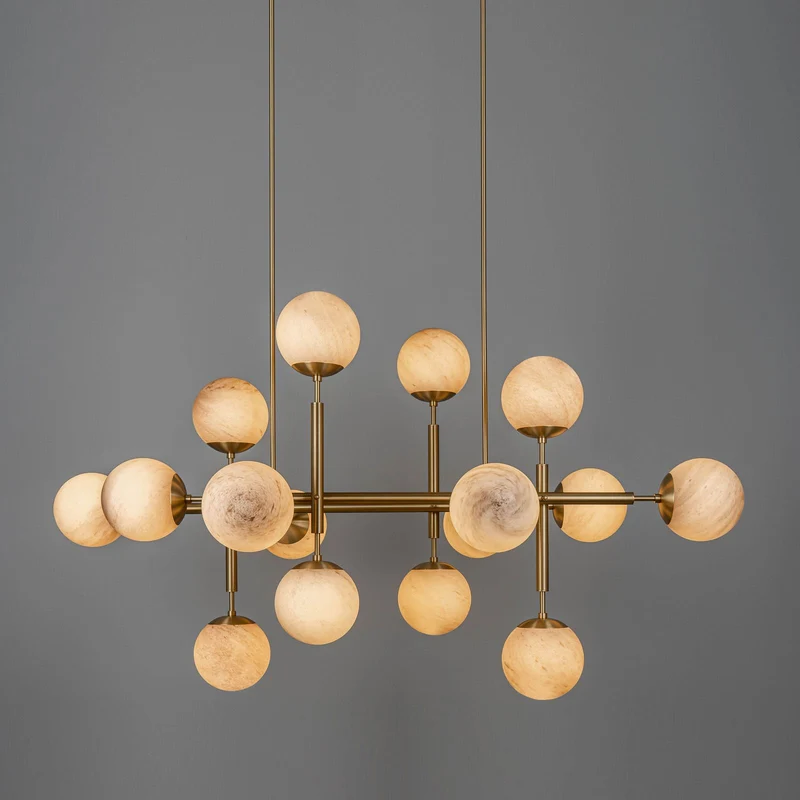 Schwung Riegel Chandelier