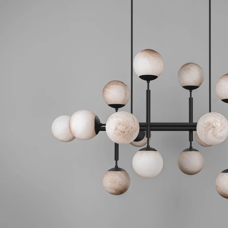 Schwung Riegel Chandelier