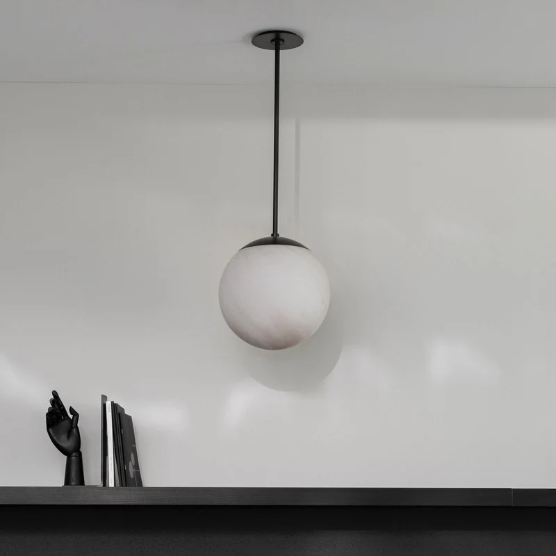 Schwung Globe Marble Single 300 Pendant