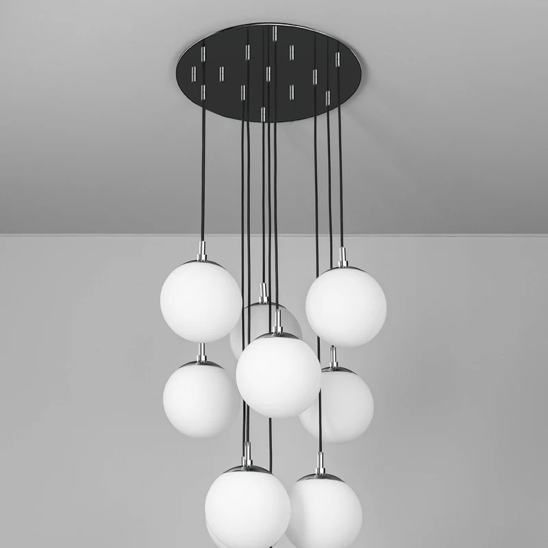 Schwung Globe Cluster 10 Chandelier