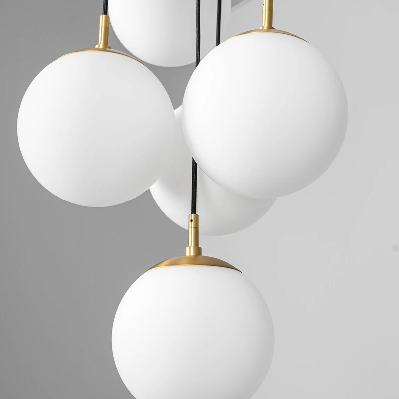 Schwung Globe Cluster 10 Chandelier