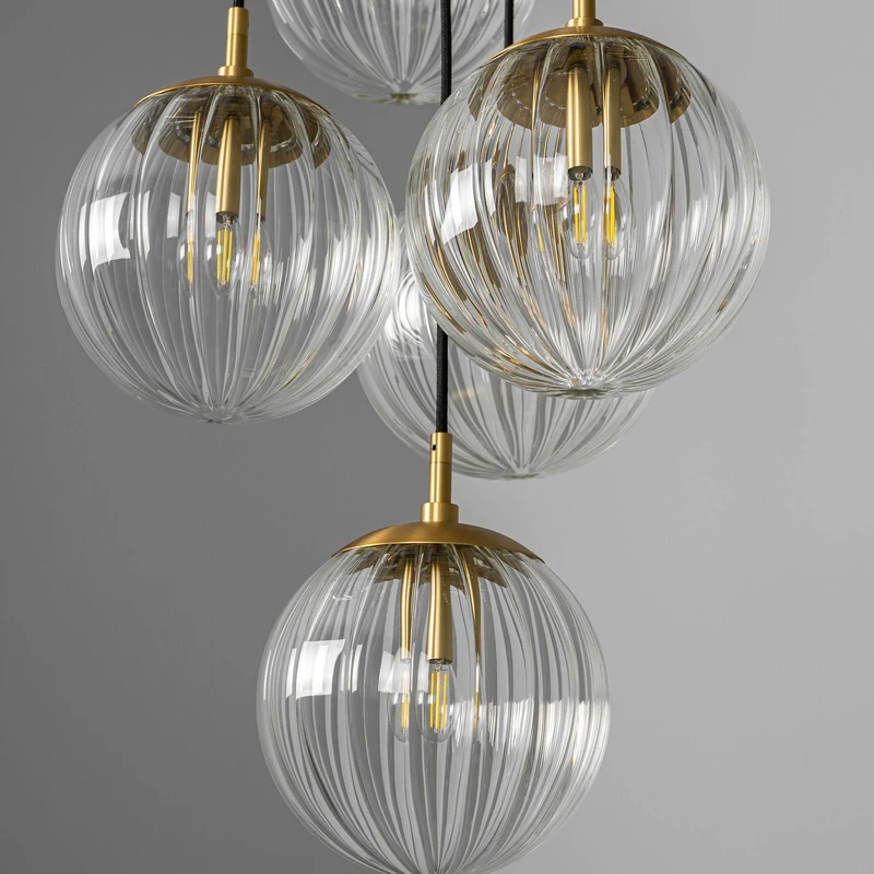 Schwung Globe Cluster 10 Chandelier