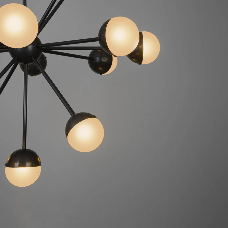 Schwung Molecule Spark Round 17 Chandelier
