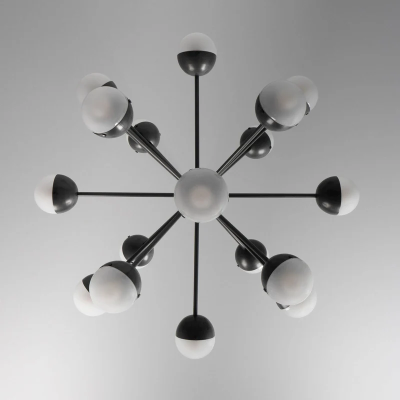 Schwung Molecule Spark Round 17 Chandelier