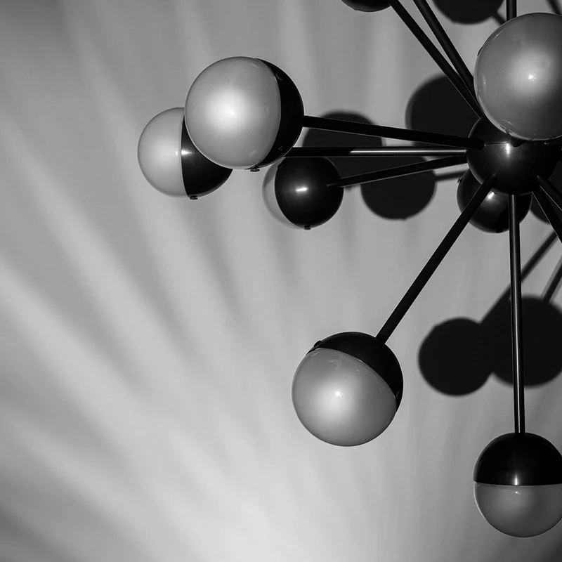 Schwung Molecule Spark Round 17 Chandelier