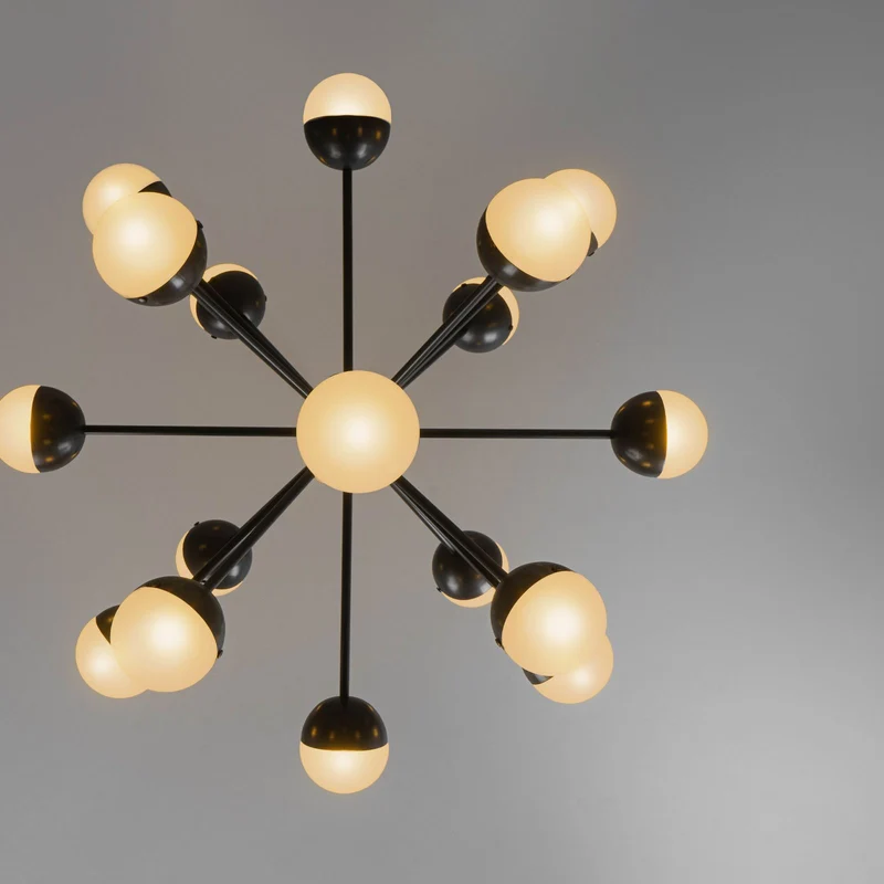 Schwung Molecule Spark Round 17 Chandelier