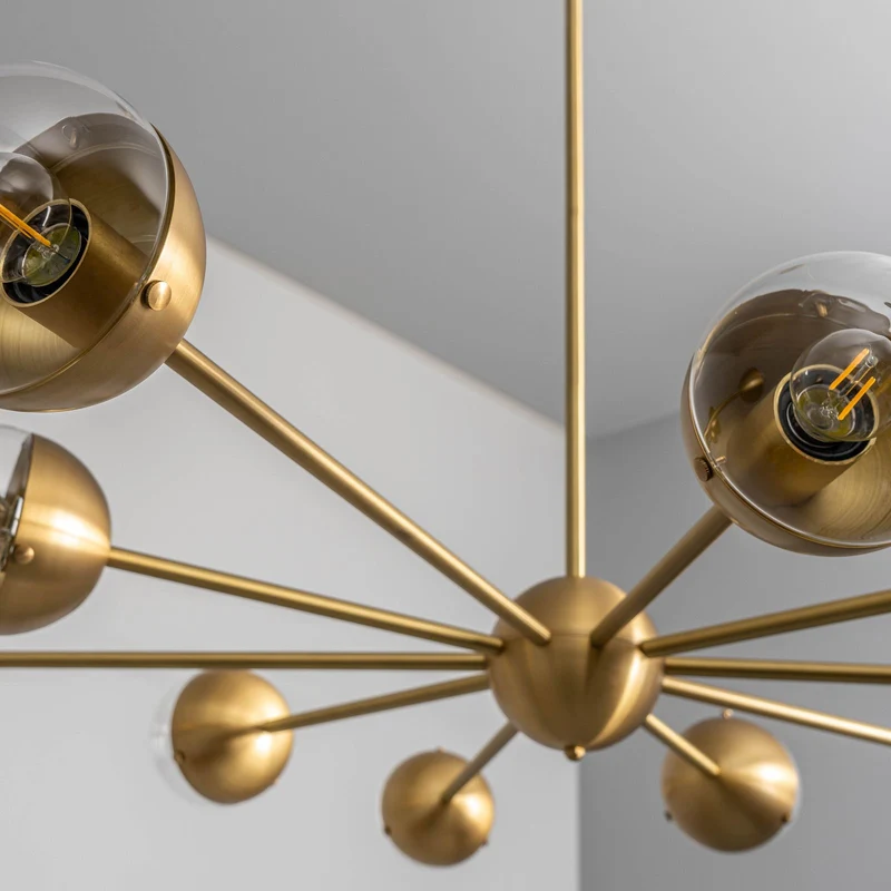 Schwung Molecule Spark Round 10 Chandelier