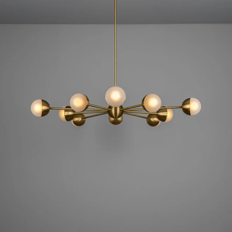 Schwung Molecule Spark Round 10 Chandelier