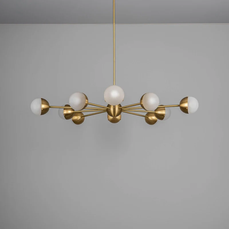 Schwung Molecule Spark Round 10 Chandelier