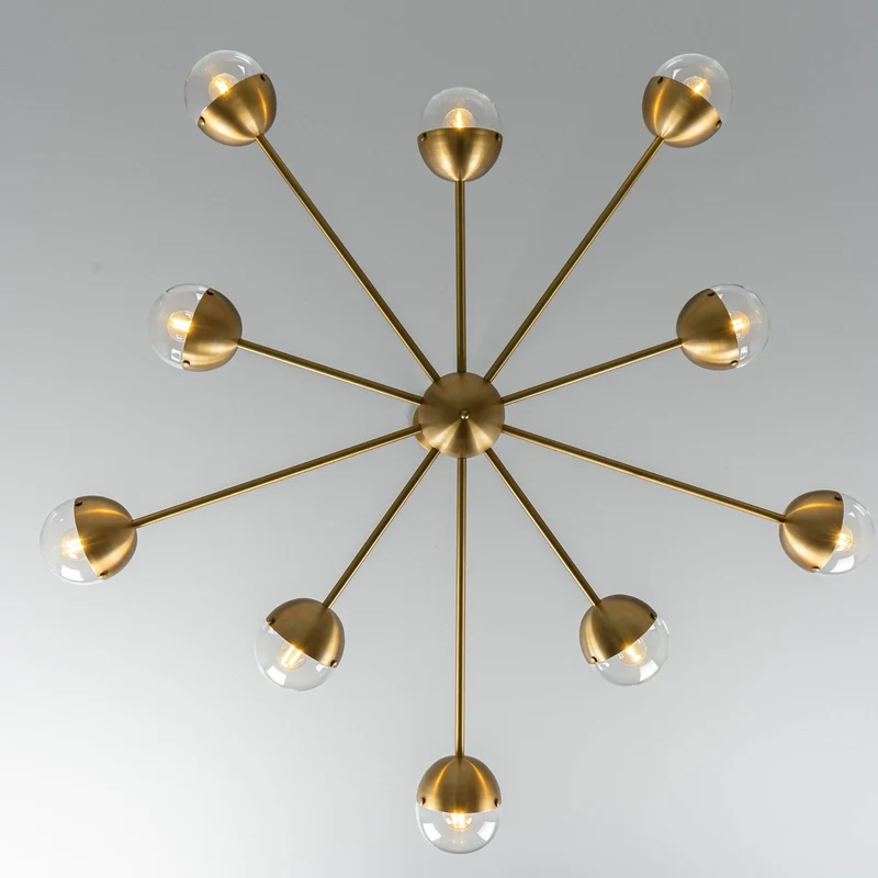 Schwung Molecule Spark Round 10 Chandelier