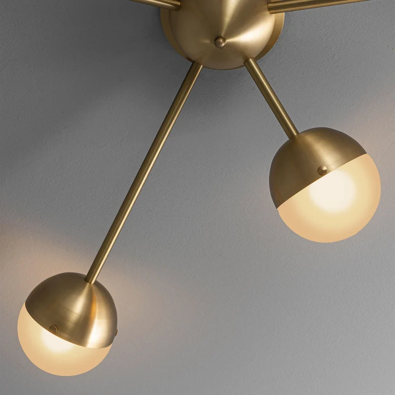 Schwung Molecule Spark Chandelier