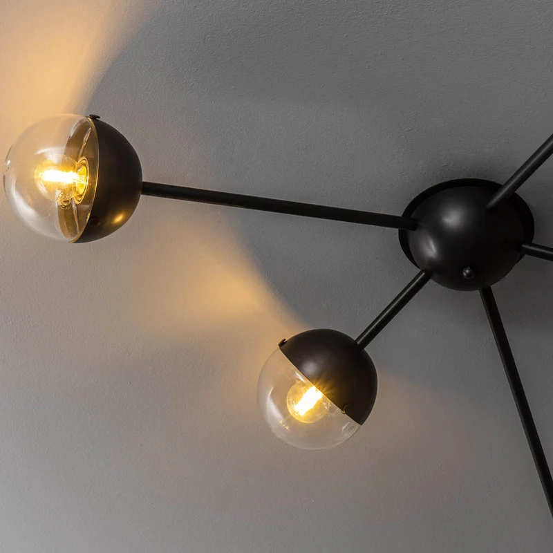 Schwung Molecule Spark Chandelier