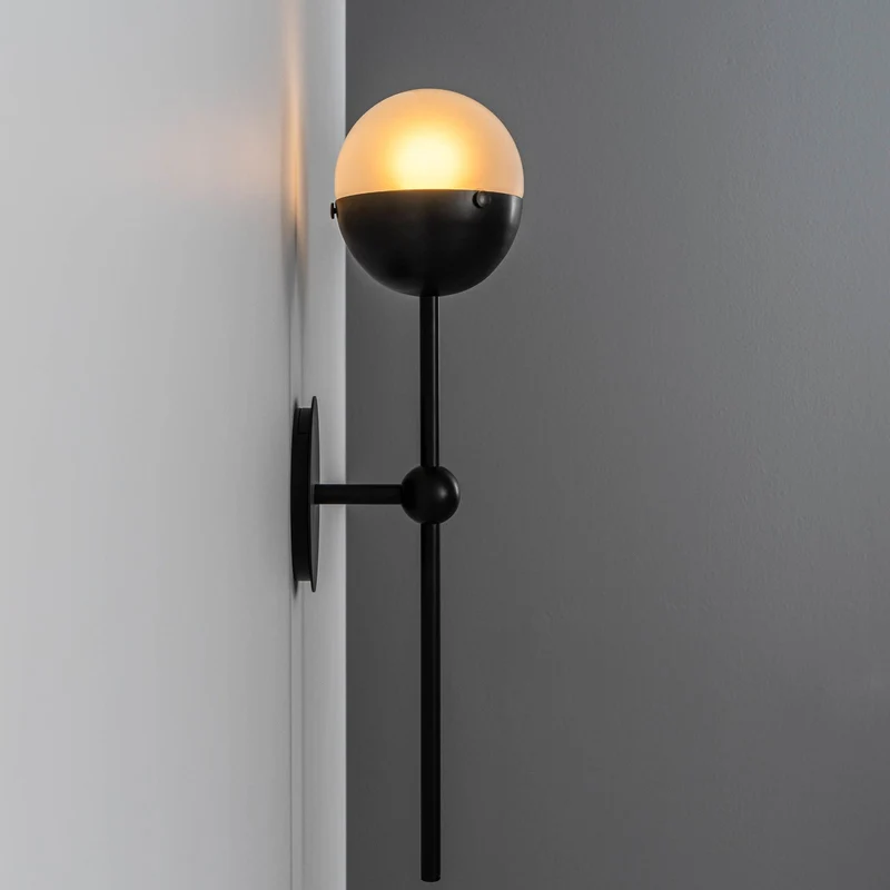 Schwung Molecule Single Wall Sconce