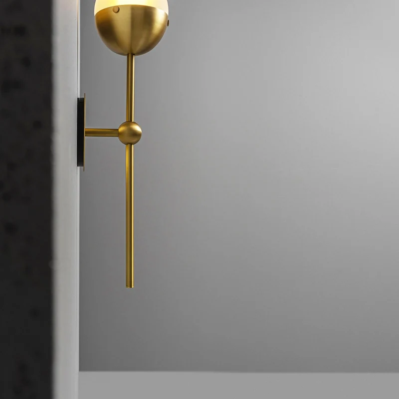 Schwung Molecule Single Wall Sconce