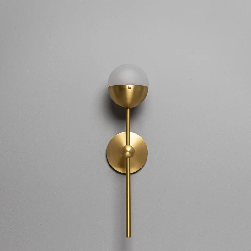 Schwung Molecule Single Wall Sconce