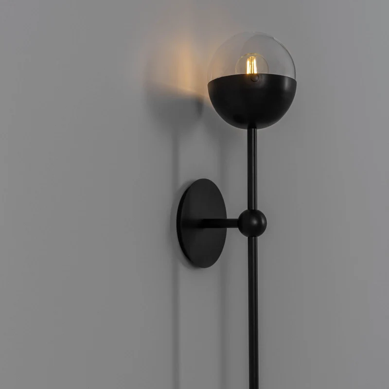 Schwung Molecule Single Wall Sconce