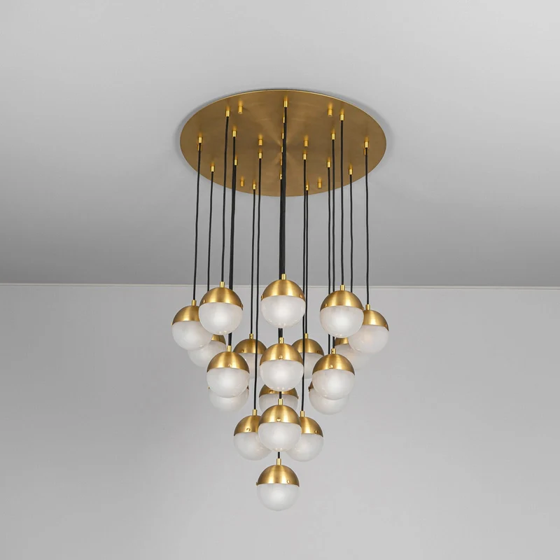 Schwung Molecule Cluster 19 Chandelier