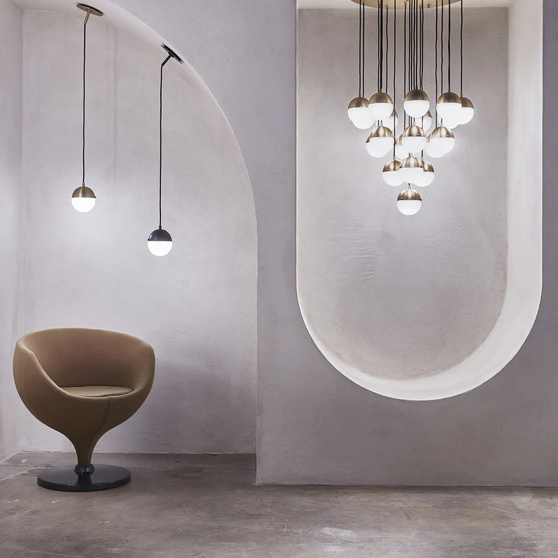 Schwung Molecule Cluster 19 Chandelier