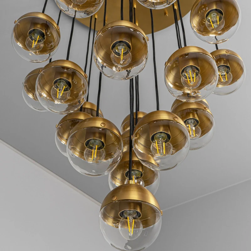 Schwung Molecule Cluster 19 Chandelier