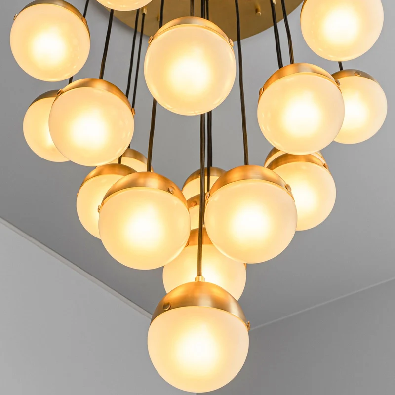 Schwung Molecule Cluster 19 Chandelier