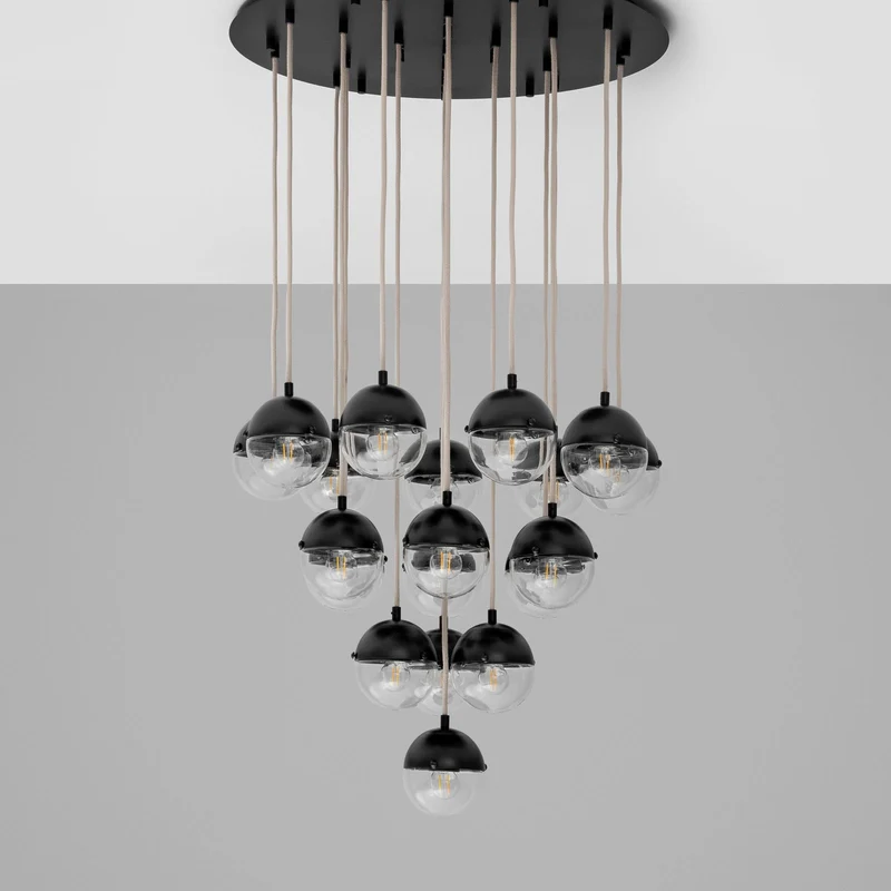 Schwung Molecule Cluster 19 Chandelier