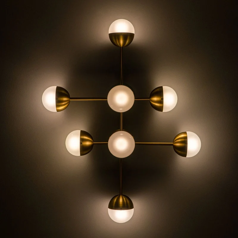 Schwung Molecule 8 Chandelier
