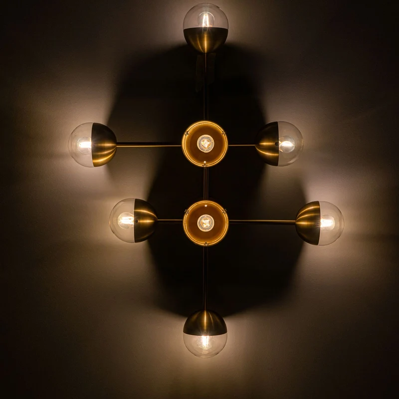 Schwung Molecule 8 Chandelier