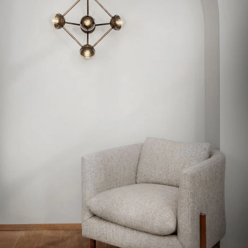 Schwung Molecule 5 Wall sconce
