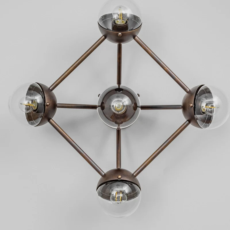 Schwung Molecule 5 Wall sconce