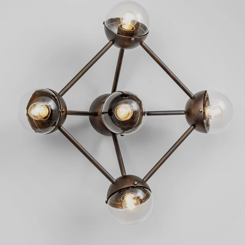 Schwung Molecule 5 Wall sconce