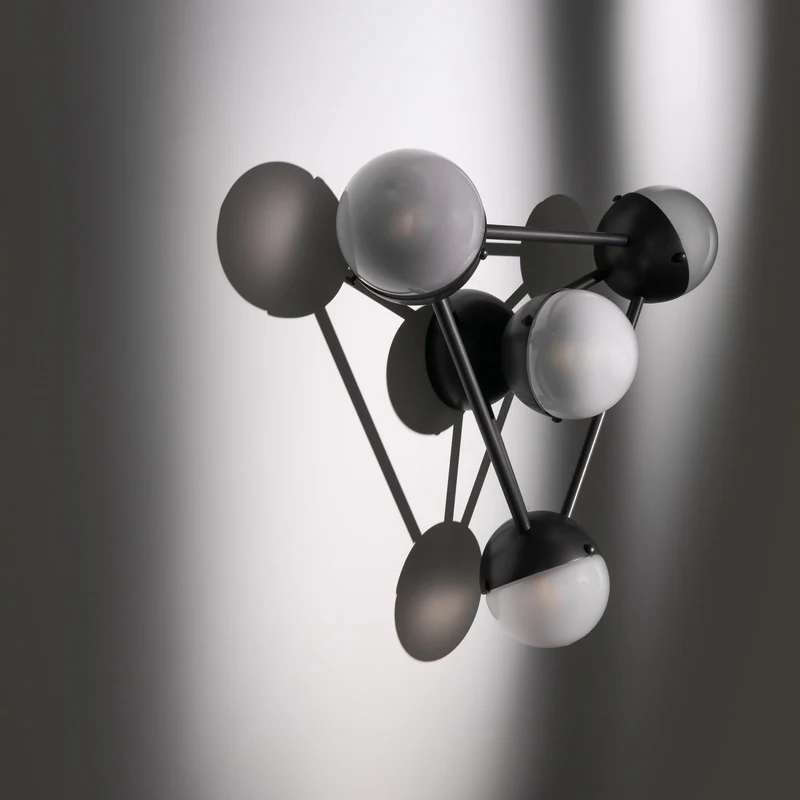 Schwung Molecule 4 Wall sconce