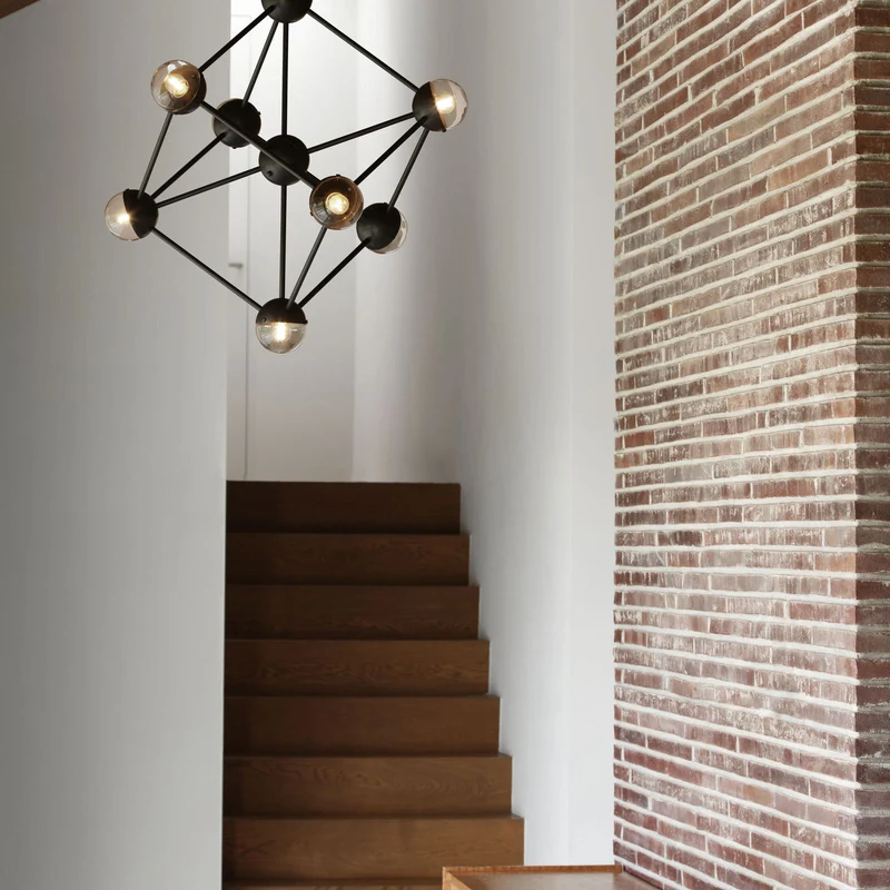 Schwung Molecule Chandelier
