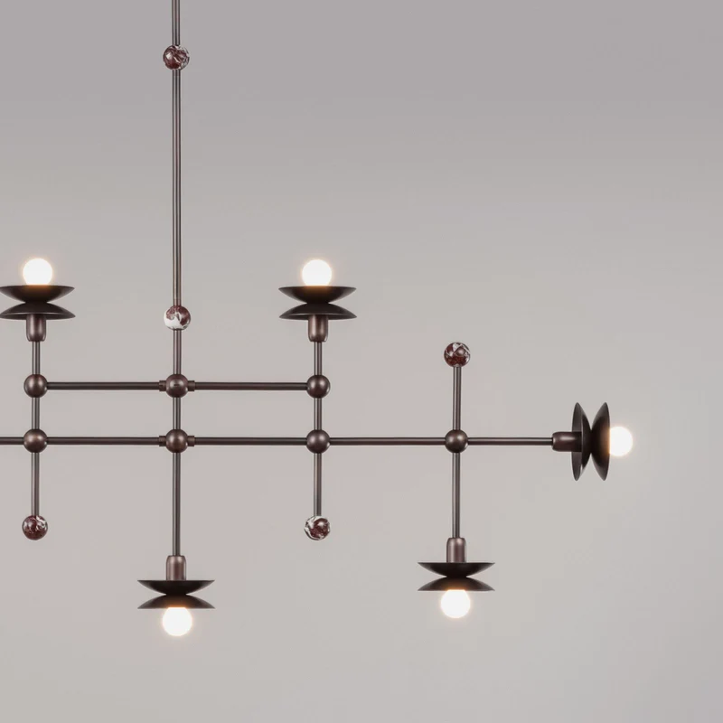 Schwung Babylon Linear 7 Pendant