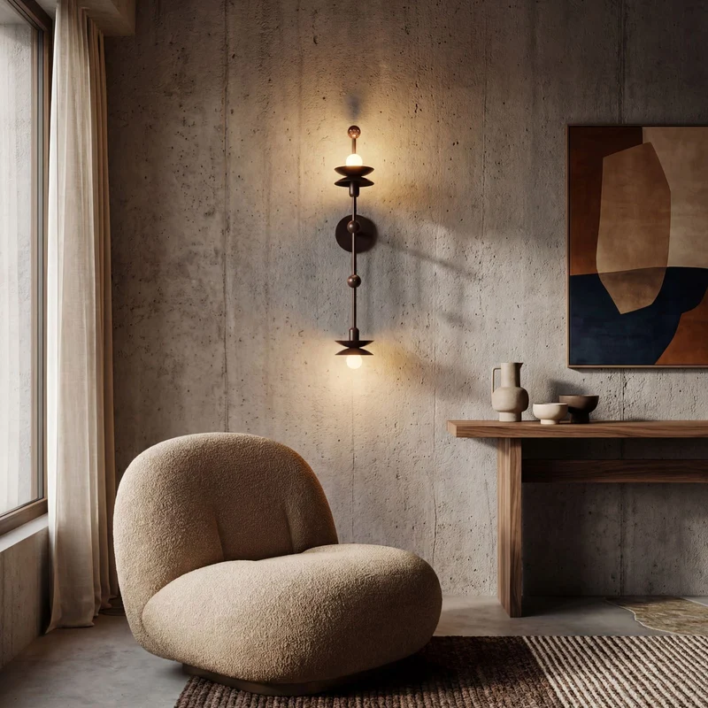 Schwung Babylon Double Wall Sconce