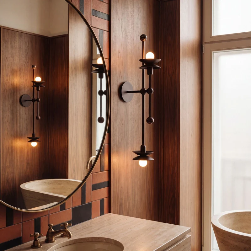 Schwung Babylon Double Wall Sconce