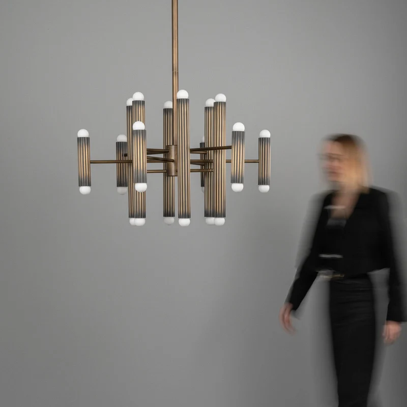 Schwung Vesta Round 24 Chandelier
