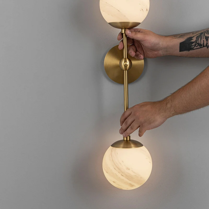 Schwung Armstrong Dual Wall sconce