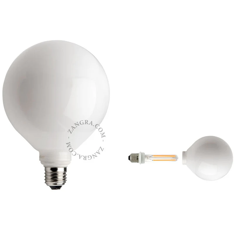 Zangra LED Globe E27 Opal - 350lm 2700K - Dimmable