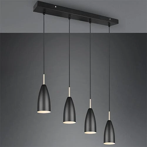 Luminaire En Metal Noir