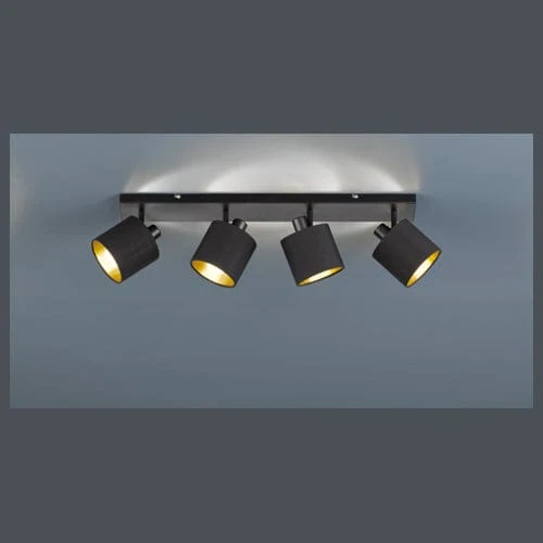 Applique Plafond Noir